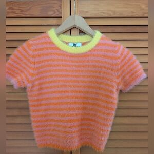 Fuzzy Crop Top Sweater